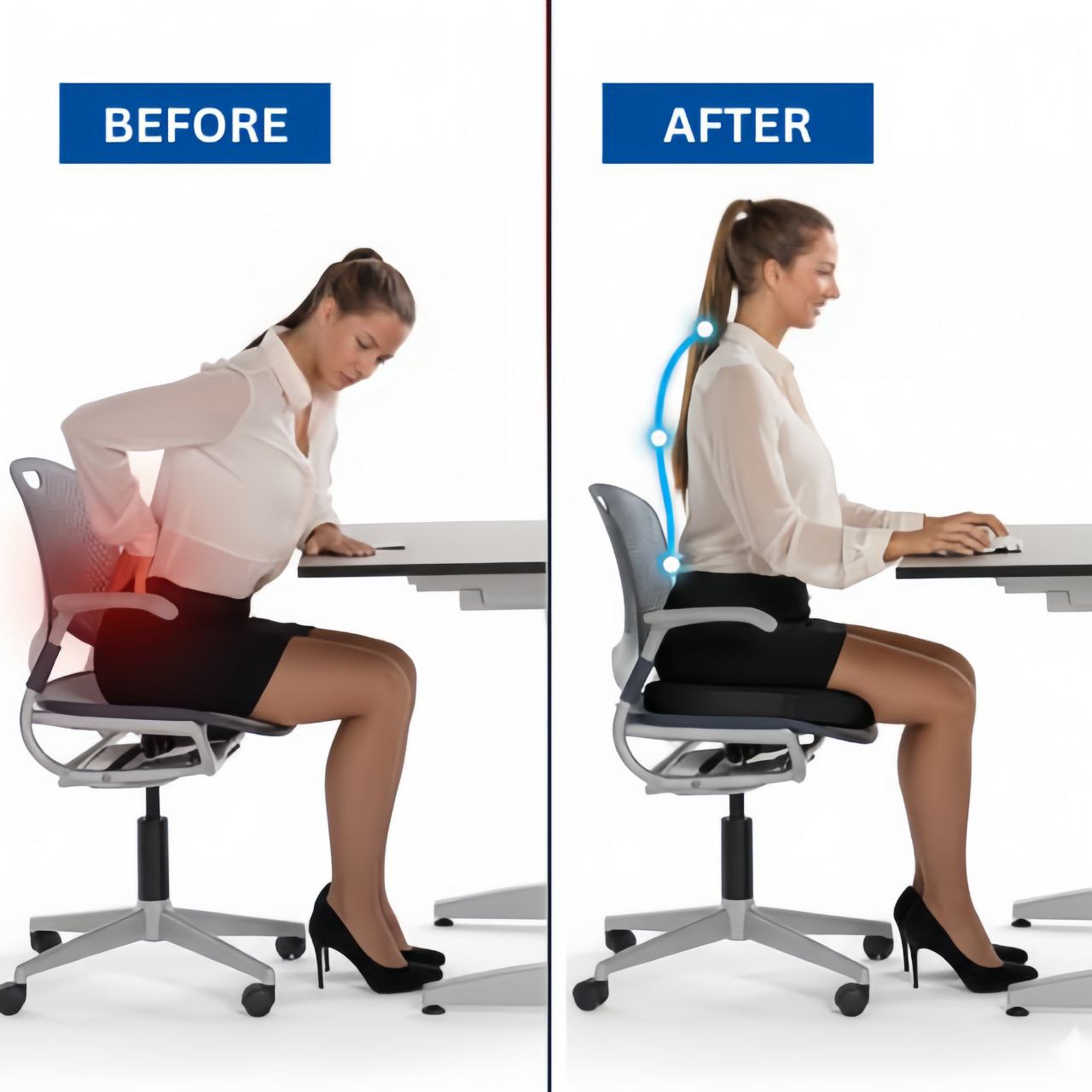 Situra Advanced Pressure Relief - seat cushion for Tailbone & Sciatic Support